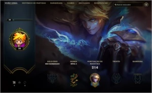 Conta boa para Smurf. - League of Legends LOL