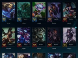 Conta boa para Smurf. - League of Legends LOL