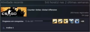 CONTA CS:GO COM PRIME ÁGUIA 1 - Counter Strike