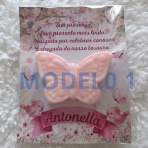 Borboleta Rosa - Kit 10 - Lembrancinhas Prontas - Artesanato e Personalizados