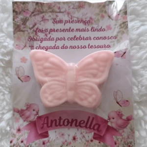 Borboleta Rosa - Kit 10 - Lembrancinhas Prontas - Artesanato e Personalizados