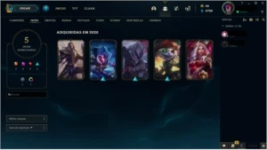 Conta LOL Platina 1 - League of Legends