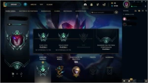 Conta LOL Platina 1 - League of Legends