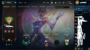 Conta League Of Legends, Level 253, 150 Skins, Esmeralda 2 LOL