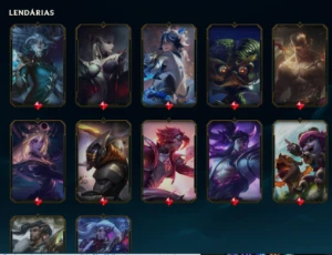 Conta League Of Legends, Level 253, 150 Skins, Esmeralda 2 LOL