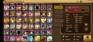 Conta SW - Global - 91 6☆ - Summoners War