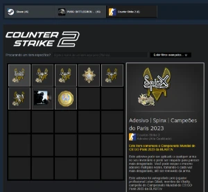 Conta Com Prime CS2 - Counter Strike