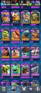 Conta Topzera Com 2 Heróis + 11 Evoluções [Troféus: 9000] - Clash Royale