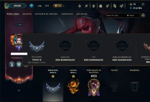 Prata 2 com TODOS os Champs e 35 Skins ( JG / MID / SUP ) - League of Legends LOL
