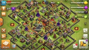 Vila Clash of clans CV10