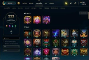 lol conta full camp.157 skins - League of Legends