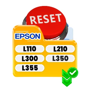 Reset de impressora Epson modelos L110 L210 L350 L355