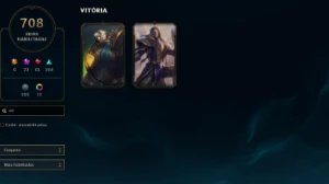 Conta LOL 712 skins + conta wild rift - League of Legends