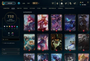 Conta LOL Todos os Champ +700 skins SEM ELO - League of Legends