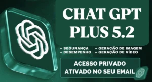 ChatGPT-5 Plus Individual e privado - Acesso Mensal 30 dias - Assinaturas e Premium