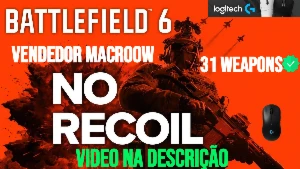 Macro - BF6 Battlefield (LifeTime) Mouses Logitech 100% SAFE - Steam