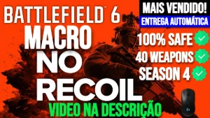 Macro - BF6 Battlefield (LifeTime) Mouses Logitech 100% SAFE