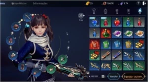 Conta lvl 46, 44k900 poder, serve EU62, Portal6 - MIR4