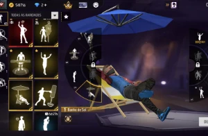 ​Conta Lvl 60  | ump atributada | quase full Camisas De Time - Free Fire