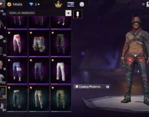 ​Conta Lvl 60 Top | M1887 Paredão Das Rimas | Camisas De Tim - Free Fire