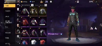​Conta Lvl 60  | prime 4 | quase full Camisas De Time - Free Fire