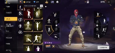 ​Conta Lvl 60  | prime 4 | quase full Camisas De Time - Free Fire
