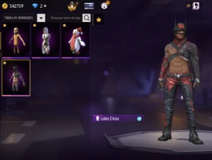 ​Conta Lvl 60  | ump atributada | quase full Camisas De Time - Free Fire