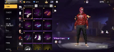​Conta Lvl 60  | prime 4 | quase full Camisas De Time - Free Fire