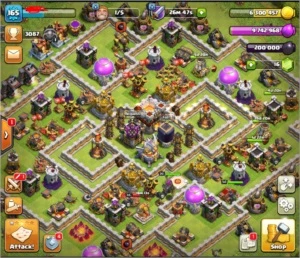 CV 11 FULL NADA PRA FAZER - Clash of Clans