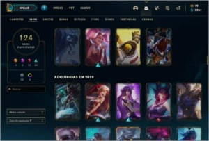 Conta League Of Lgends GOLD IV - League of Legends LOL