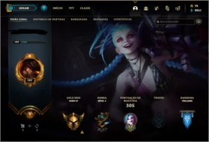Conta League Of Lgends GOLD IV - League of Legends LOL
