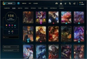 Conta League Of Lgends GOLD IV - League of Legends LOL