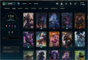 Conta League Of Lgends GOLD IV - League of Legends LOL