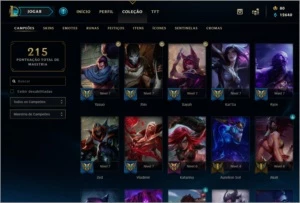 Conta de League of Legends platina 3 season 9 LOL