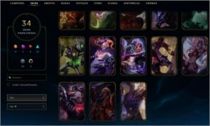Conta de League of Legends platina 3 season 9 LOL