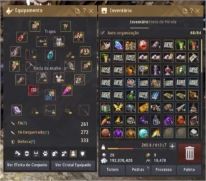 Guardian 62 com pot HP infinita - Black Desert