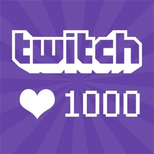 Twitch ⚡ 𝟏𝟎𝟎𝟎 SEGUIDORES ⚡ [ENVIO RAPIDO] - Redes Sociais