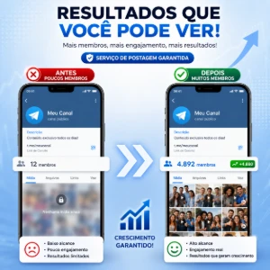 200 Membros Orgânicos Telegram