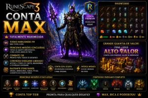Conta Runescape RS3 - MAX !!