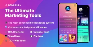 66biolinks - Bio Links, URL Shortener, QR Codes & Web Tools