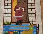 Tela para bordar em talagarça TN-12 - 65 x 47 cm - Artesanato e Personalizados