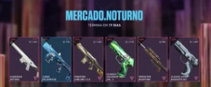 Conta VALORANT - Mercado Noturno: sublime, magipunk