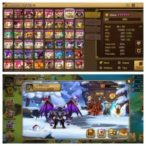 Conta Zeratu, com 35 nat 5 - Summoners War