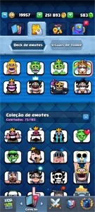 Conta forte vários decks - Clash Royale
