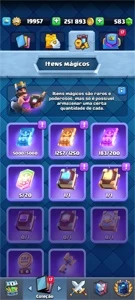 Conta forte vários decks - Clash Royale