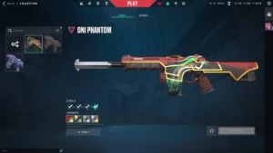Conta Valorant Vandal Oni, Phantom Oni, Karambit Sublime, FA