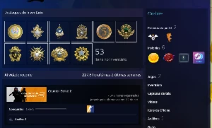 Conta PRIME lvl 18k , integridade TOP, mais de 1.5k elogios - Counter Strike CS