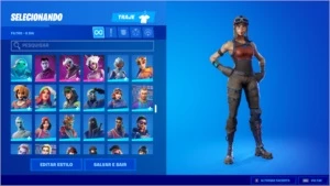Conta Fortnite 643 skins total