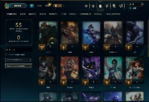 Ferro 4 com 25 Champs e 5 Skins - League of Legends LOL