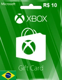 R$ 10,00 Xbox Cartão Presente (BR) Saldo - Gift Cards